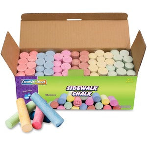 52 PIECE SIDEWALK CHALK