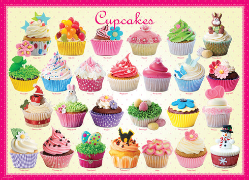 CUPCAKES 500 PIECE PUZZLE