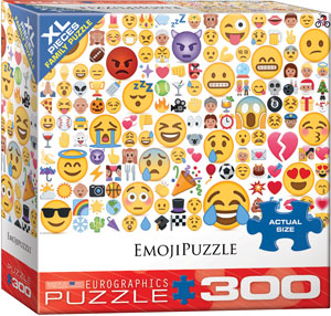 EMOJIPUZZLE WHATS YOUR MOOD 300 PIECE PUZZLE