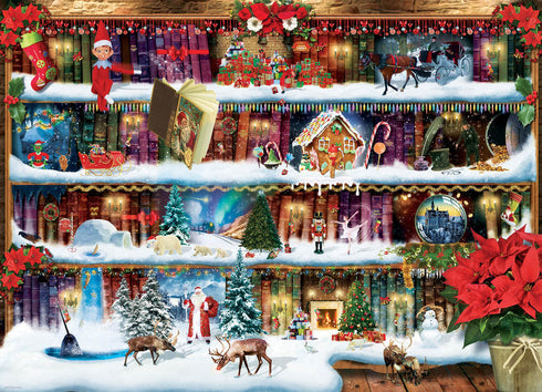 EUROGRAPHICS CHRISTMAS STORIES 300 PIECE JIGSAW PUZZLE - NORMAND. PAUL