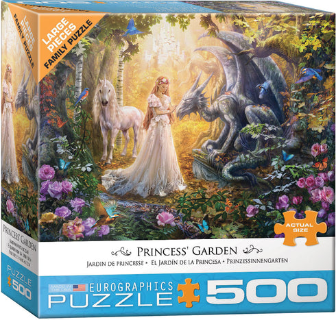 EUROGRAPHICS PRINCESS GARDEN 500 PIECE PUZZLE