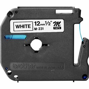 1/2" BLK/WHT TAPE CARTRIDGE