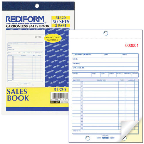 5L320 SALES BOOK