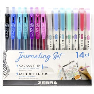GEL/MARKER JOURNALING SET