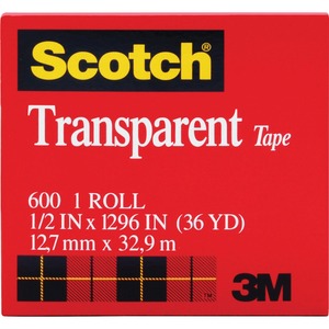 1/2" TRANSPARENT TAPE