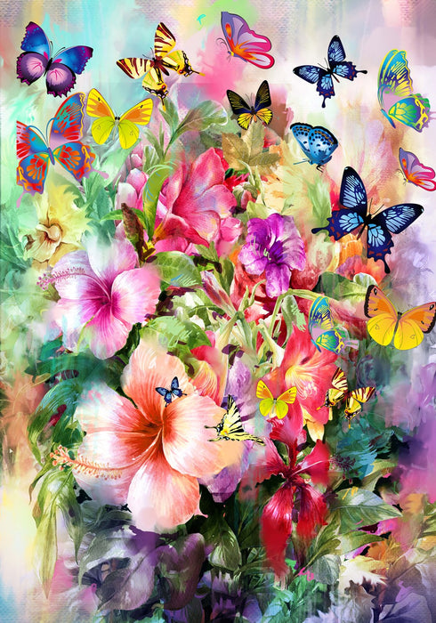 FLORA & FAUNA 500 PIECE PUZZLE - BRAIN TREE