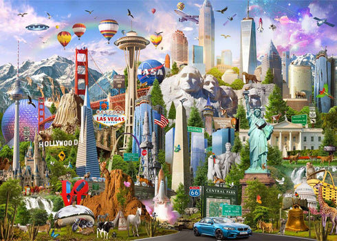 AMERICAN PRIDE 1000 PIECE PUZZLE - BRAIN TREE