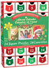 EUROGRAPHICS CHRISTMAS CATS ADVENT CALENDAR 24 MINI PUZZLES