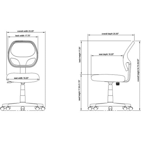 MULTI TASK CHAIR BLACK