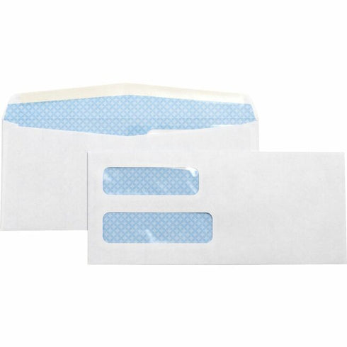 DOUBLE WINDOW ENVELOPE, NO. 10