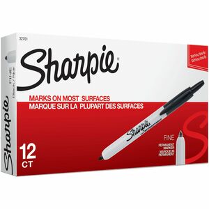 BLACK RT FINE SHARPIE