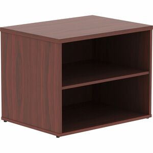 LORELL RELEVANCE SERIES MAHOGANY LAMINATE OFFICE FURNITURE CREDENZA (16214) - KI