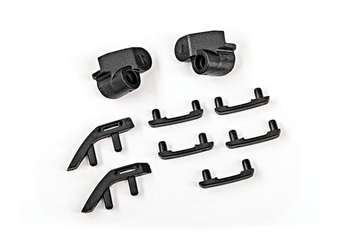 TRAXXAS 9717 TRAIL SIGHTS / DOOR HANDLES, FR BUMPER COVERS: FITS #9711 BODY