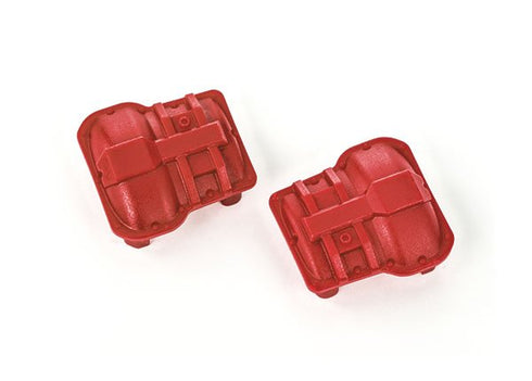 TRAXXAS TRX-4M RED PLASTIC AXLE COVERS