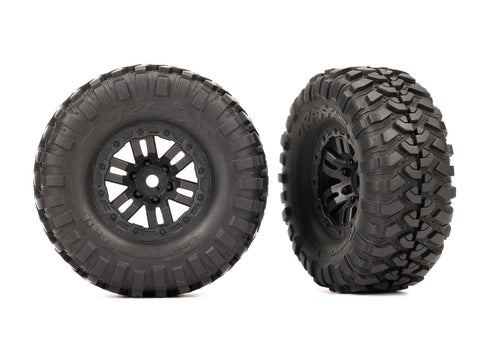 TRAXXAS 9773 T&W BLACK 2.2 CANYON TRAIL TIRES TRX-4M