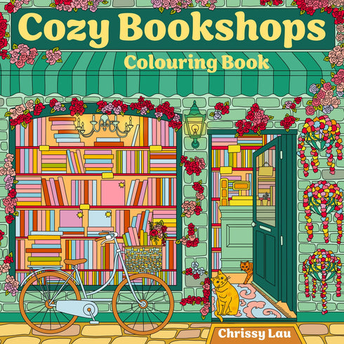 COZY BOOKSHOPS: COLOURING BOOK - LAU. CHRISSY