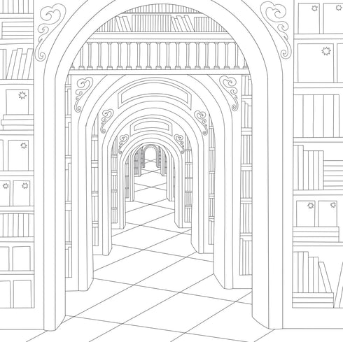 COZY BOOKSHOPS: COLOURING BOOK - LAU. CHRISSY