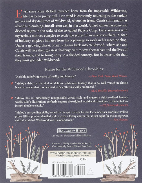 UNDER WILDWOOD (WILDWOOD CHRONICLES #2) - MELOY. COLIN; ELLIS. CARSON