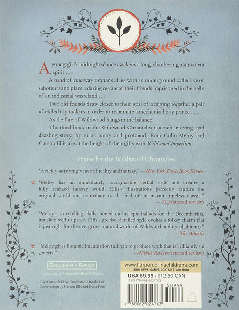 WILDWOOD IMPERIUM (WILDWOOD CHRONICLES #3) - MELOY. COLIN; ELLIS. CARSON