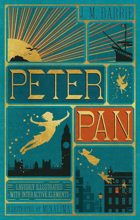 PETER PAN (MINALIMA EDITION) (LLLUSTRATED WITH INTERACTIVE ELEMENTS) -BARRIE. JA
