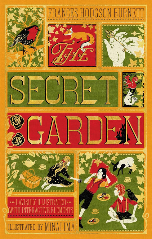 THE SECRET GARDEN (MINALIMA EDITION) (ILLUSTRATED WITH INTERACTIVE ELEMENTS) - B