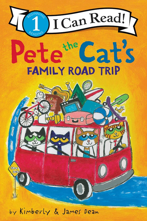 PETE THE CAT'S FAMILY ROAD TRIP (I CAN READ LEVEL 1) - DEAN. JAMES & KIMBERLY