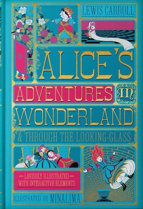ALICE'S ADVENTURES IN WONDERLAND (MINALIMA EDITION): (ILLUSTRATED)