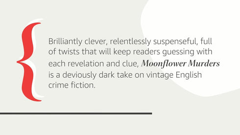 MOONFLOWER MURDERS - HOROWITZ, ANTHONY