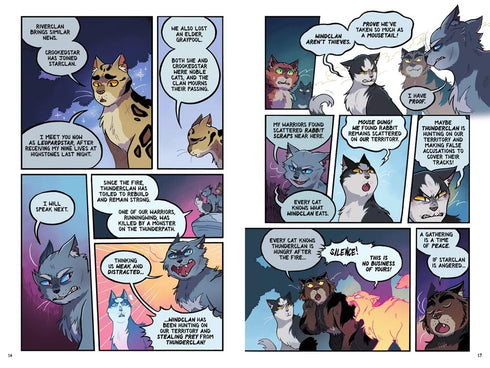 WARRIORS GRAPHIC NOVEL: PROPHECIES BEGIN #3 - HUNTER. ERIN