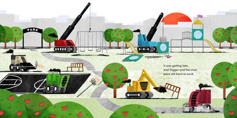 THE DIGGER AND THE DARK - KUEFLER. JOSEPH