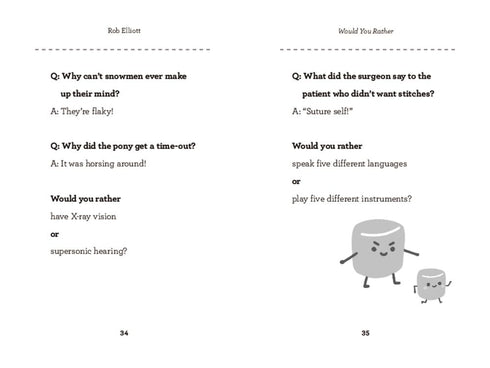 LAUGH-OUT-LOUD: WOULD YOU RATHER (LAUGH-OUT-LOUD JOKES FOR KIDS) - ELLIOTT. ROB