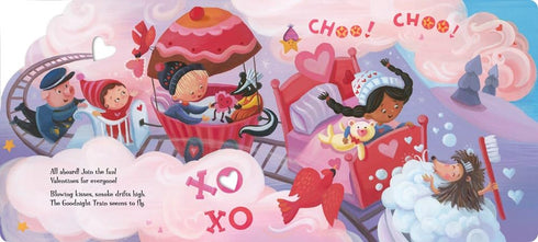 THE GOODNIGHT TRAIN VALENTINE - SOBEL. JUNE; HULISKA-BEITH. LAURA