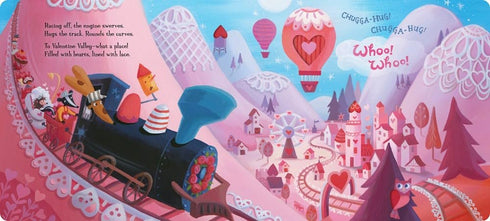 THE GOODNIGHT TRAIN VALENTINE - SOBEL. JUNE; HULISKA-BEITH. LAURA