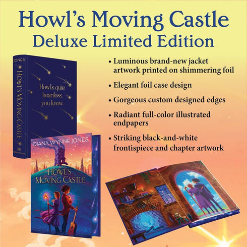 HOWL'S MOVING CASTLE DELUXE LIMITED EDITION - JONES. DIANA WYNNE