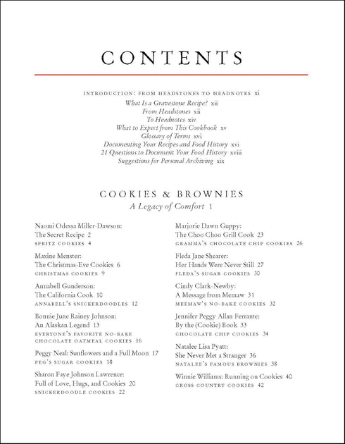 TO DIE FOR: A COOKBOOK OF GRAVESTONE RECIPES - GRANT. ROSIE