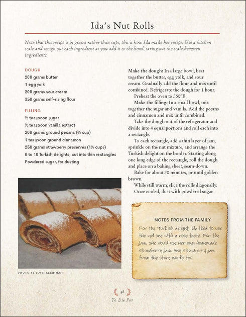 TO DIE FOR: A COOKBOOK OF GRAVESTONE RECIPES - GRANT. ROSIE