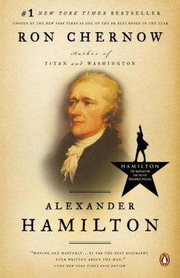 ALEXANDER HAMILTON - CHERNOW. RON