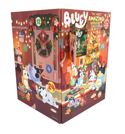 BLUEY: THE MOST AMAZING ADVENT CALENDAR BOOK BUNDLE - PENGUIN YOUNG READERS