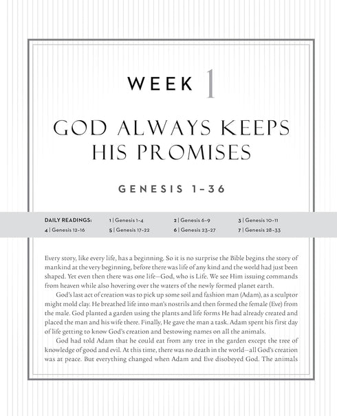 52 WEEKS THROUGH THE BIBLE - MACARTHUR. JOHN F.