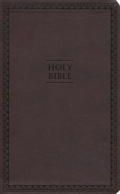 NIV, VALUE THINLINE BIBLE, IMITATION LEATHER, BROWN (SPECIAL) - ZONDERVAN