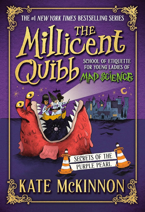 SECRETS OF THE PURPLE PEARL (MILLICENT QUIBB #2) - MCKINNON. KATE
