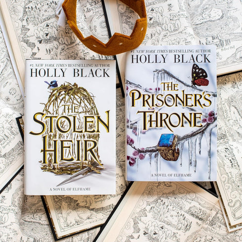 THE PRISONER'S THRONE: A NOVEL OF ELFHAME VOLUME 2 - BLACK. HOLLY