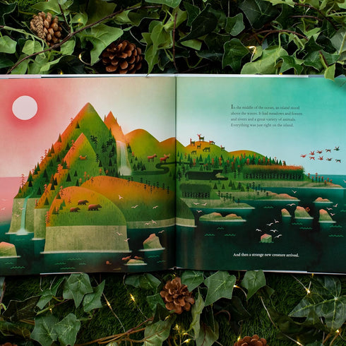 THE WILD ROBOT ON THE ISLAND - BROWN. PETER