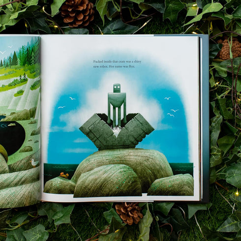 THE WILD ROBOT ON THE ISLAND - BROWN. PETER