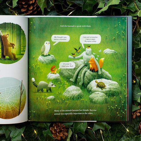 THE WILD ROBOT ON THE ISLAND - BROWN. PETER