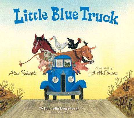 LITTLE BLUE TRUCK BOARD BOOK - SCHERTLE, ALICE
