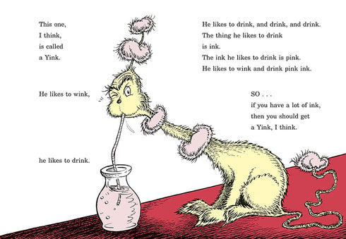 ONE FISH TWO FISH RED FISH BLUE FISH - DR SEUSS CHILDRENS PICTURE