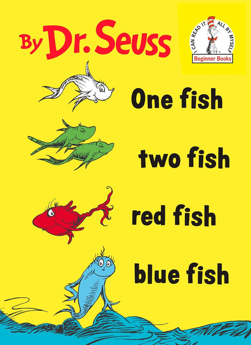 ONE FISH TWO FISH RED FISH BLUE FISH - DR SEUSS CHILDRENS PICTURE