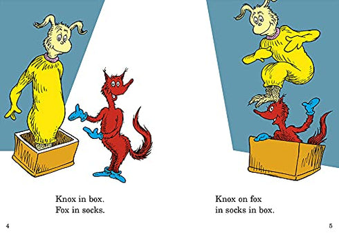 FOX IN SOCKS - DR SEUSS - 9780394800387 CHILDRENS PICTURE