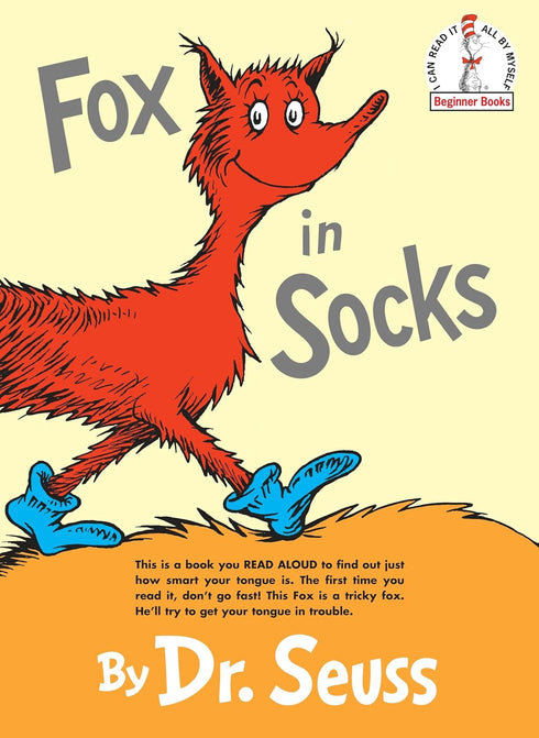 FOX IN SOCKS - DR SEUSS - 9780394800387 CHILDRENS PICTURE